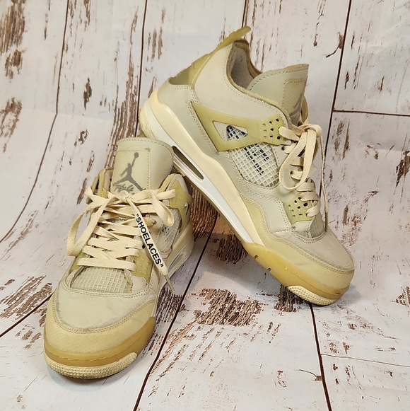 Nike Beige and Cream Sneakers - Picture 2 of 7